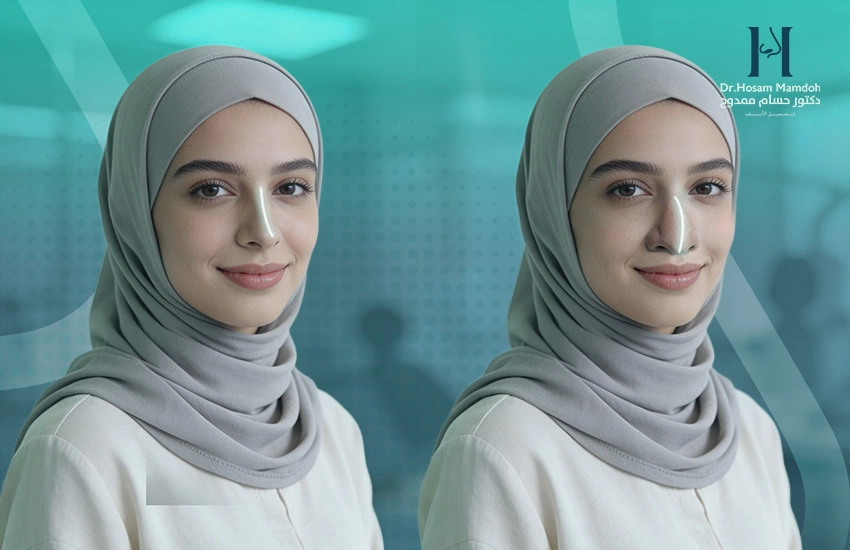 كل ما تود معرفته عن عملية تجميل الأنف اللحمي قبل وبعد