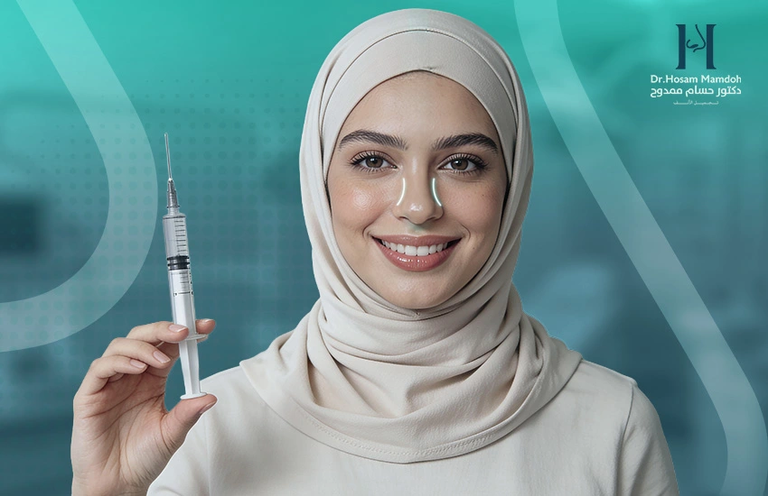تصغير الأنف بالفيلر بدون جراحة