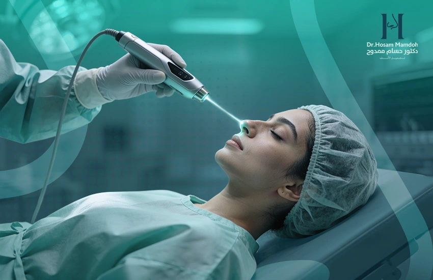 تصغير الأنف بالليزر | هل الليزر ينحت الأنف فعلًا؟