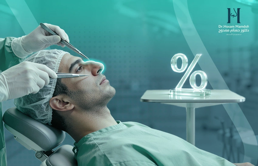 حقائق لا تعرفها عن نتائج عملية تجميل الأنف اللحمي ونسبة نجاحها