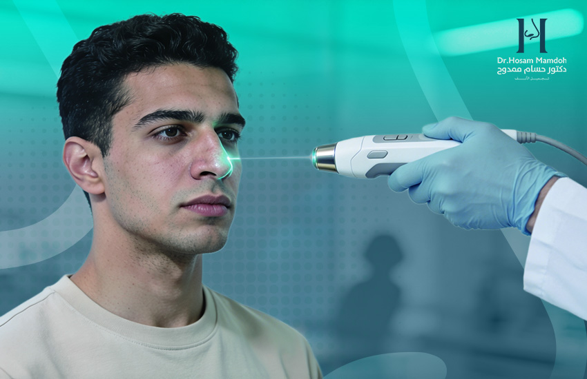 كيف يُجرى تجميل الأنف العريض بالليزر؟